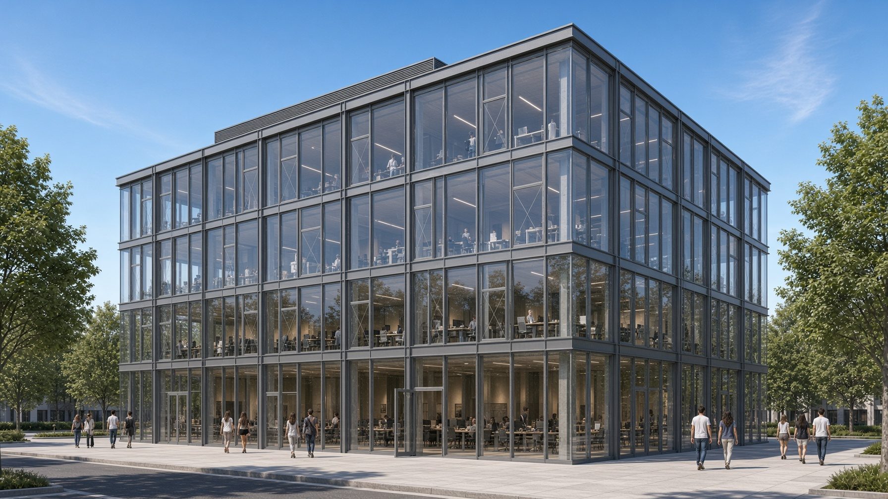 LabCampus – Hörsaalgebäude mit Bibliothek